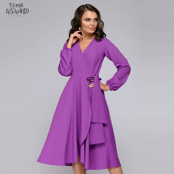 women vintage sashes a line party dress ladies v neck elegant mid calf dress 2020 new autumn female dress ol style, Black;gray
women vintage sashes a line party dress ladies v neck elegant mid calf dress 2020 new autumn female dress ol style, Black;gray