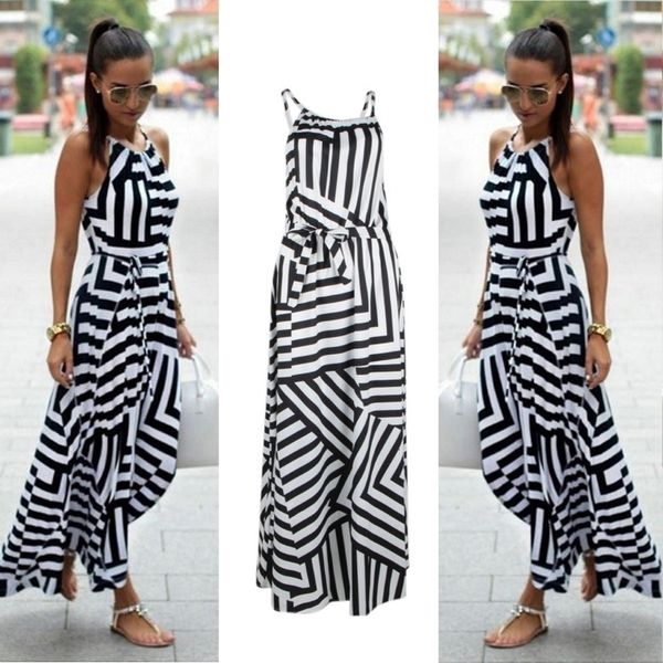 good quality women summer dress boho maxi long evening party dress beach dress sundress woman clothes, Black;gray
good quality women summer dress boho maxi long evening party dress beach dress sundress woman clothes, Black;gray