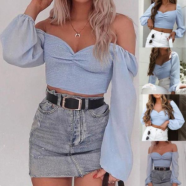 plus size fashion blouse women off shoulder v-neck solid lanter sleeve long sleeve blouse blusas mujer de moda 2020, White
plus size fashion blouse women off shoulder v-neck solid lanter sleeve long sleeve blouse blusas mujer de moda 2020, White