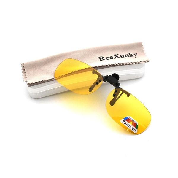 reexunky clip on sunglasses polarized night vision near-sighted driving glasses for men women with case & glasses cloth, White;black
reexunky clip on sunglasses polarized night vision near-sighted driving glasses for men women with case & glasses cloth, White;black
