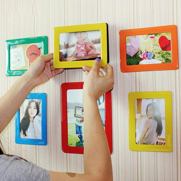 new drop shipping mini rectangle magnetic fridge refrigerator magnet picture p frame diy decor
new drop shipping mini rectangle magnetic fridge refrigerator magnet picture p frame diy decor