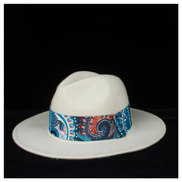 100% wool authentic women white fedora hat with retro floral satin elegant lady dance jazz hat fascinator size 56-58cm, Blue;gray
100% wool authentic women white fedora hat with retro floral satin elegant lady dance jazz hat fascinator size 56-58cm, Blue;gray