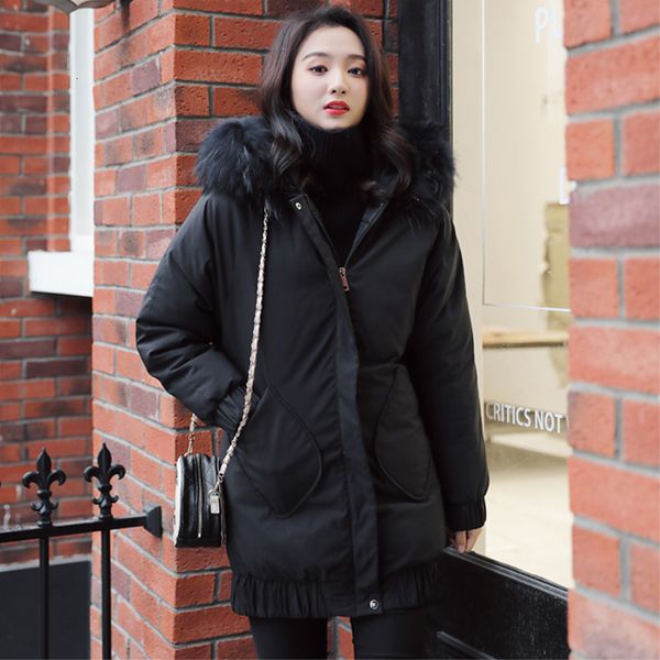 new collection 2019 winter jas women hooded faux fur catoon women's parka long jas 4 effen color, Black
new collection 2019 winter jas women hooded faux fur catoon women's parka long jas 4 effen color, Black