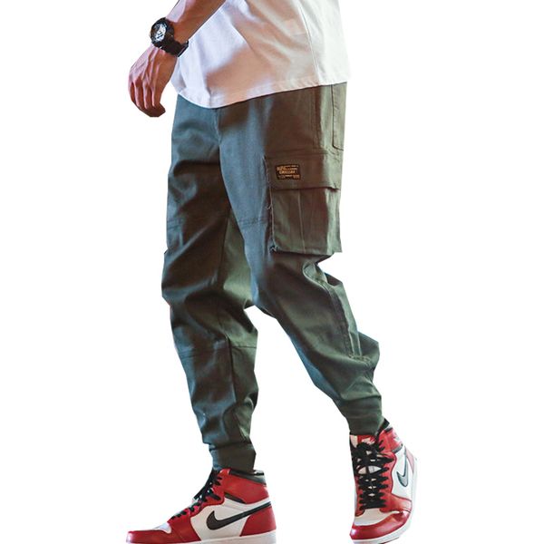 spring men cargo pants multi-pocket elastic waist harem pant hip hop casual trousers joggers male drop shipping abz159, Black
spring men cargo pants multi-pocket elastic waist harem pant hip hop casual trousers joggers male drop shipping abz159, Black