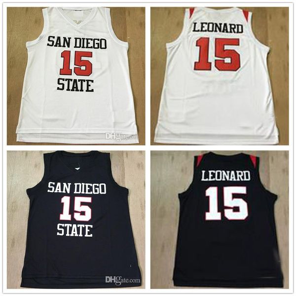 ncaa high college san diego state jerseys basketball black white 15 kawhi leonard jersey men all stitched color for sport fans quality, Black;red
ncaa high college san diego state jerseys basketball black white 15 kawhi leonard jersey men all stitched color for sport fans quality, Black;red