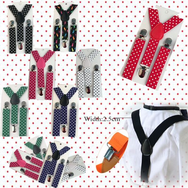 fashion boys girls children toddlers kid suspender y-back solid polka dot clip-on adjustable elastic braces suspenders yhh0011, Black;white
fashion boys girls children toddlers kid suspender y-back solid polka dot clip-on adjustable elastic braces suspenders yhh0011, Black;white