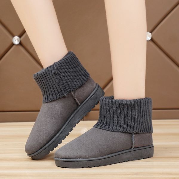 agutzm 2019 female fashion winter snow boots ladies warm fur suede wedge ankle boot women plus size 35-43 woman shoes, Black
agutzm 2019 female fashion winter snow boots ladies warm fur suede wedge ankle boot women plus size 35-43 woman shoes, Black