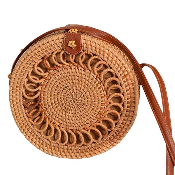hand woven bag round bag buckle rattan straw bags satchel wind bohemia beach circle messenger rattan strap for travel
hand woven bag round bag buckle rattan straw bags satchel wind bohemia beach circle messenger rattan strap for travel