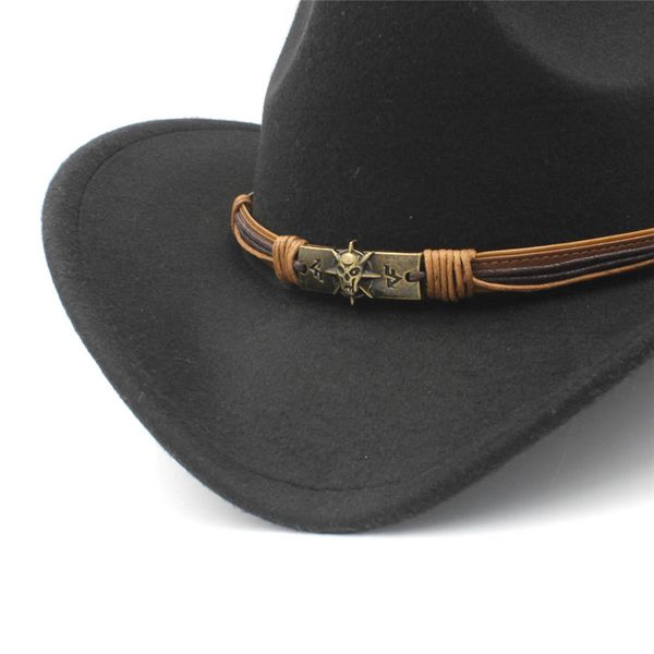 women's men's woo hollow western cowboy hat for winter autumn fashion belt size 56-58cm cowgirl jazz toca sombrero cap, Blue;gray
women's men's woo hollow western cowboy hat for winter autumn fashion belt size 56-58cm cowgirl jazz toca sombrero cap, Blue;gray