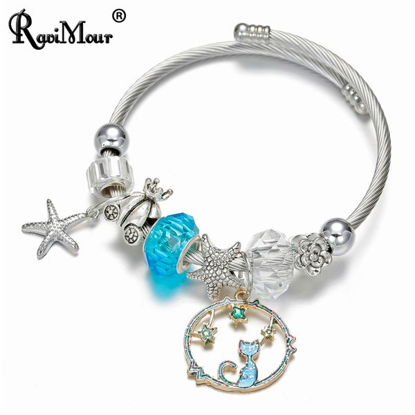 ravimour big charm bangles for women vintage star animal cat acrylic silver cuff bracelets femme jewelry fashion boho pulseira, Black
ravimour big charm bangles for women vintage star animal cat acrylic silver cuff bracelets femme jewelry fashion boho pulseira, Black