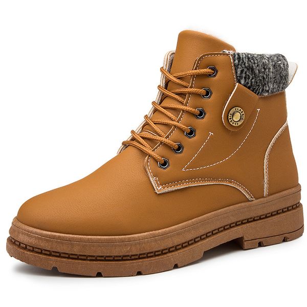boots for men autumn winter warm furshoe male lace up motorcycle boot winter boot plush fur warm snow shoes botas hombre, Black
boots for men autumn winter warm furshoe male lace up motorcycle boot winter boot plush fur warm snow shoes botas hombre, Black