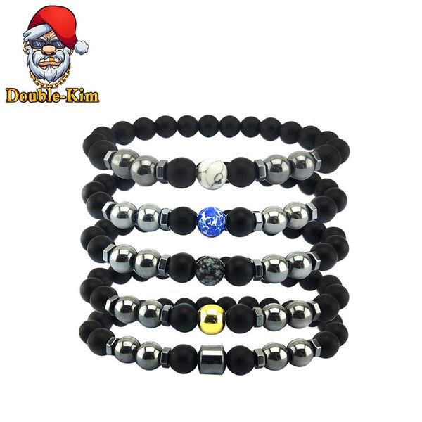 link, chain the natural stone bead bracelet rock hip-hop street culture colorful man fashion trendy men jewelry gift, Black
link, chain the natural stone bead bracelet rock hip-hop street culture colorful man fashion trendy men jewelry gift, Black