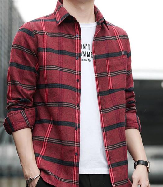 designer mens shirt fashion plaid long sleeves shirts autumn mens patchwork, White;black
designer mens shirt fashion plaid long sleeves shirts autumn mens patchwork, White;black