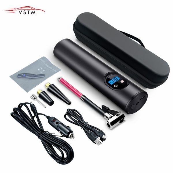 portable air compressor inflatable pump 12v 150psi usb interface with lcd display for car bicycles tires balls swimming rings
portable air compressor inflatable pump 12v 150psi usb interface with lcd display for car bicycles tires balls swimming rings