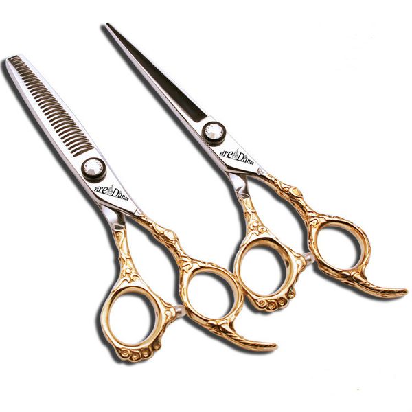 professional barber salon scissor hair cutting set 6" straight edge razor sharp scissor + texturizing thinning shears
professional barber salon scissor hair cutting set 6" straight edge razor sharp scissor + texturizing thinning shears