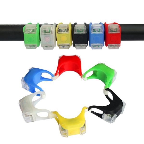 new front light silicone led head bicycle waterproof double led tail light outdoor night riding bike safety warning light
new front light silicone led head bicycle waterproof double led tail light outdoor night riding bike safety warning light