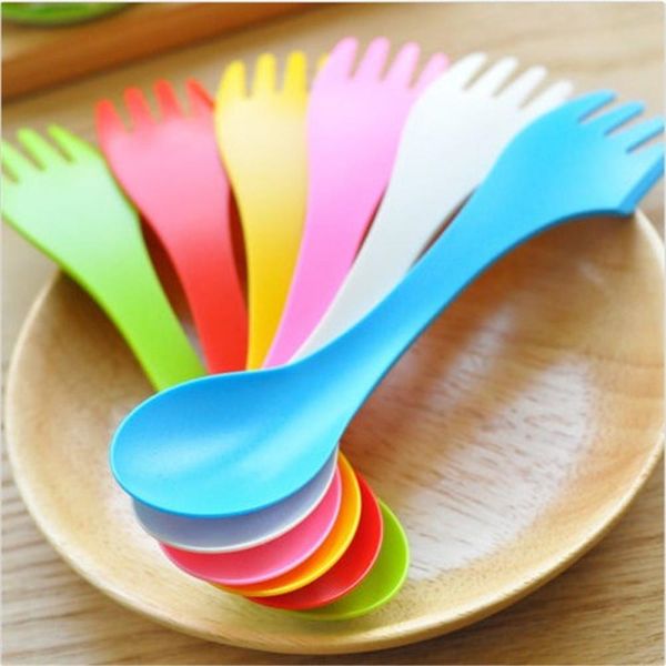 kannert 1pc spoon fork knife camping hiking picnic utensils spork combo travel gadget cutlery forks
kannert 1pc spoon fork knife camping hiking picnic utensils spork combo travel gadget cutlery forks