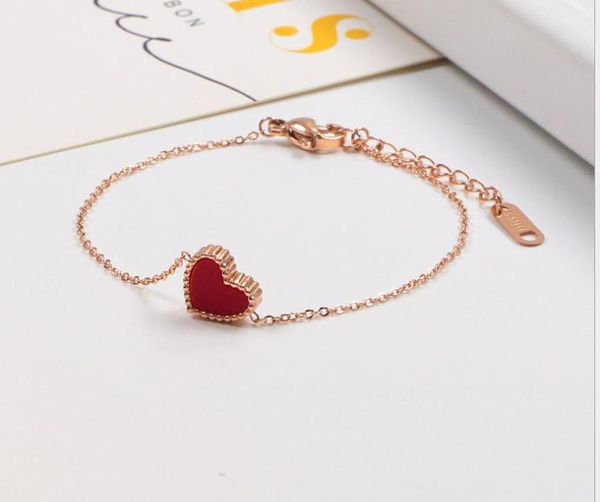 korean new black and red double-sided love bracelet titanium steel fashion color gold bracelet trend jewelry, Golden;silver
korean new black and red double-sided love bracelet titanium steel fashion color gold bracelet trend jewelry, Golden;silver