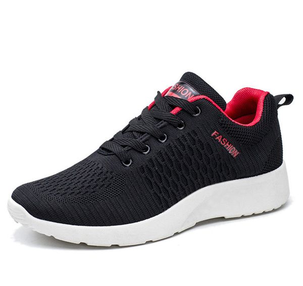 2019 new men's mesh casual shoes men's laced sneakers lightweight comfortable breathable hiking shoes running, Black
2019 new men's mesh casual shoes men's laced sneakers lightweight comfortable breathable hiking shoes running, Black