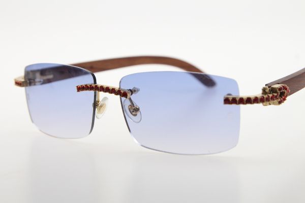 new 3524012 wood red diamond rimless sunglasses men red stone wooen glasses blue lens outdoors driving glasses, White;black
new 3524012 wood red diamond rimless sunglasses men red stone wooen glasses blue lens outdoors driving glasses, White;black