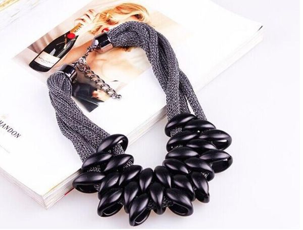 wholesale-s new jewelry creative fashion woven olive leaf necklace retro style exaggerated new matching necklace pendant, Silver
wholesale-s new jewelry creative fashion woven olive leaf necklace retro style exaggerated new matching necklace pendant, Silver
