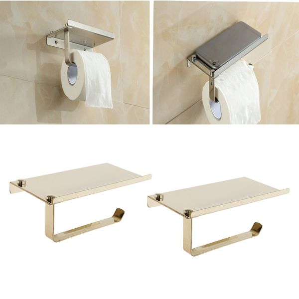 2pcs wall mount bathroom toilet paper holder stainless steel roll paper holders with phone shelf bathroom
2pcs wall mount bathroom toilet paper holder stainless steel roll paper holders with phone shelf bathroom