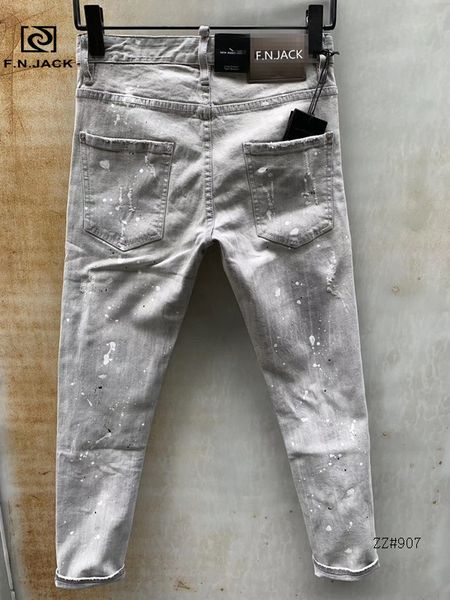 f.n.jack fashion casual male jeans solid hole men pants skinny jeans for man pencil low pants light gray male 2019, Blue
f.n.jack fashion casual male jeans solid hole men pants skinny jeans for man pencil low pants light gray male 2019, Blue