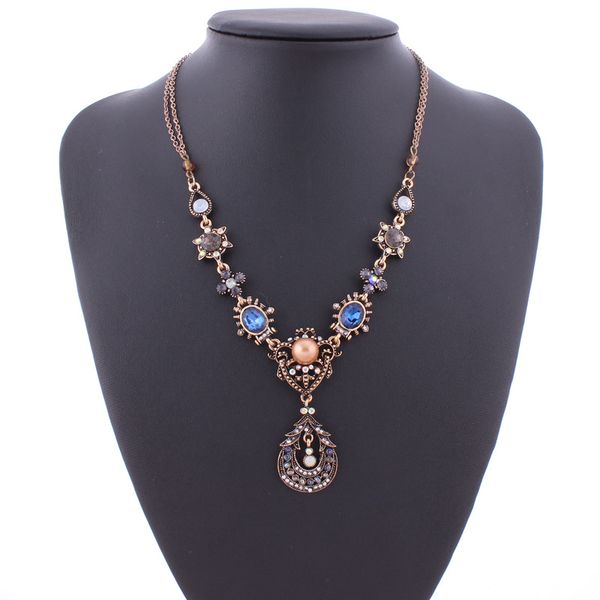 ltumbe vintage hollow water drop necklaces & pendants for women ethnic boho crystal simulated pearl choker necklaces colares, Silver
ltumbe vintage hollow water drop necklaces & pendants for women ethnic boho crystal simulated pearl choker necklaces colares, Silver
