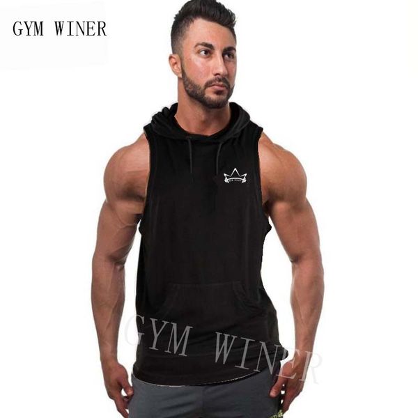 gym winer 2019 summer fashion gyms hoodie tank men sleeveless slim sweatshirts male bodybuilding solid casual tank, White;black
gym winer 2019 summer fashion gyms hoodie tank men sleeveless slim sweatshirts male bodybuilding solid casual tank, White;black