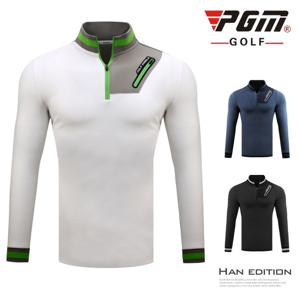 new pgm mens autumn winter golf apparel outdoor sports warm jacket windproof cold long sleeve t-shirt zipper collar high quality, Black;blue
new pgm mens autumn winter golf apparel outdoor sports warm jacket windproof cold long sleeve t-shirt zipper collar high quality, Black;blue
