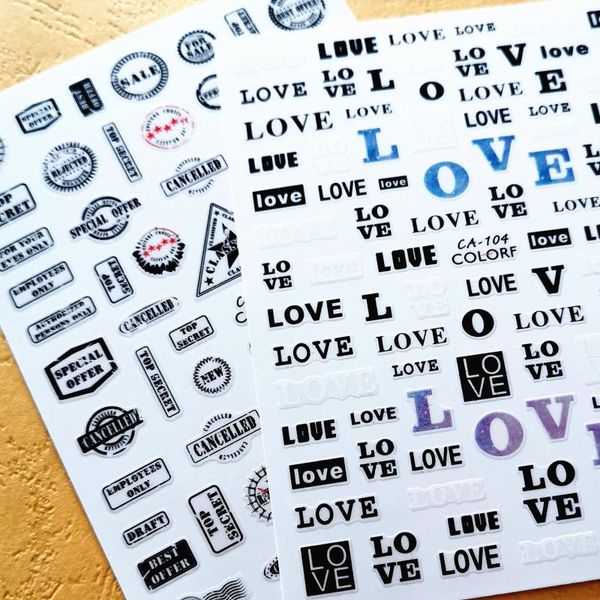 ca104 107 characters design nail art sticker decal stamping back gule diy decoration for nail art, Black
ca104 107 characters design nail art sticker decal stamping back gule diy decoration for nail art, Black