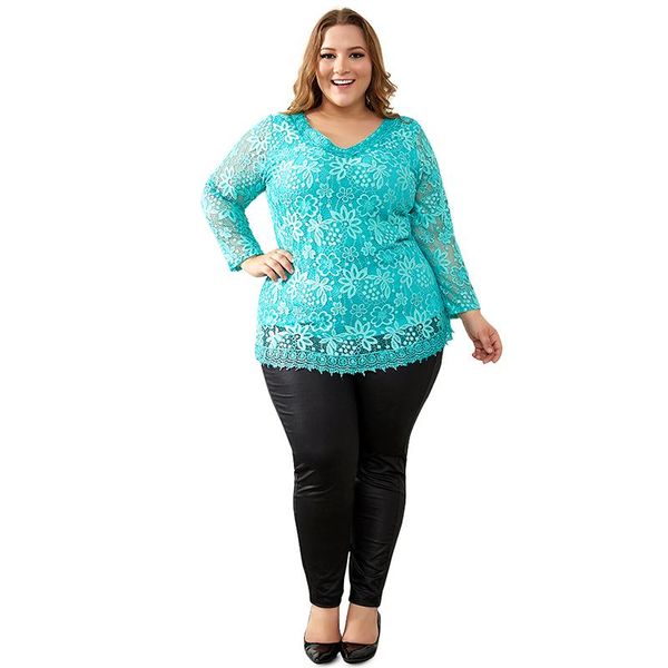 women plus size big yards femme elegant floral lace spring autumn t-shirt elastic cotton tee shirts 6xl 7xl 8xl female quality, White
women plus size big yards femme elegant floral lace spring autumn t-shirt elastic cotton tee shirts 6xl 7xl 8xl female quality, White
