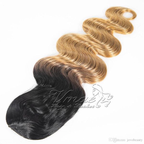 brazilian virgin human ponytail cuticle aligned 1b/27 two tone black blonde ombre color 120g long body wave clip drawstring hair extensions
brazilian virgin human ponytail cuticle aligned 1b/27 two tone black blonde ombre color 120g long body wave clip drawstring hair extensions