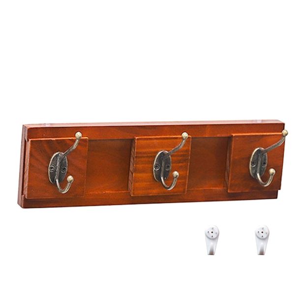 wood iron adjustable hook rails wall hanging storage rack hook for bag key clothing home entryway decor
wood iron adjustable hook rails wall hanging storage rack hook for bag key clothing home entryway decor