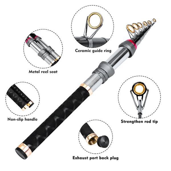 feeder rod fishing carp rod set telescopic travel surf casting carbon trolling fishing reel and line1.5-3.6m dropshipping
feeder rod fishing carp rod set telescopic travel surf casting carbon trolling fishing reel and line1.5-3.6m dropshipping