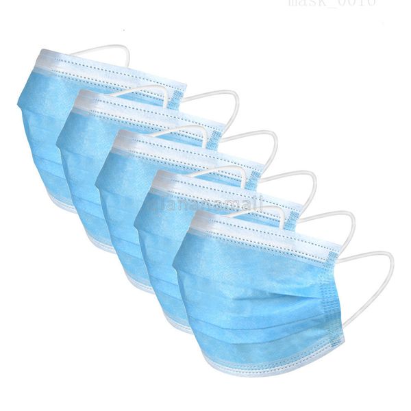 100шт одноразовые маски для лица epack с эластичной ушной петлей 3 слойные дышащие для блокировки пыли 50шт маска для загрязнения воздуха си