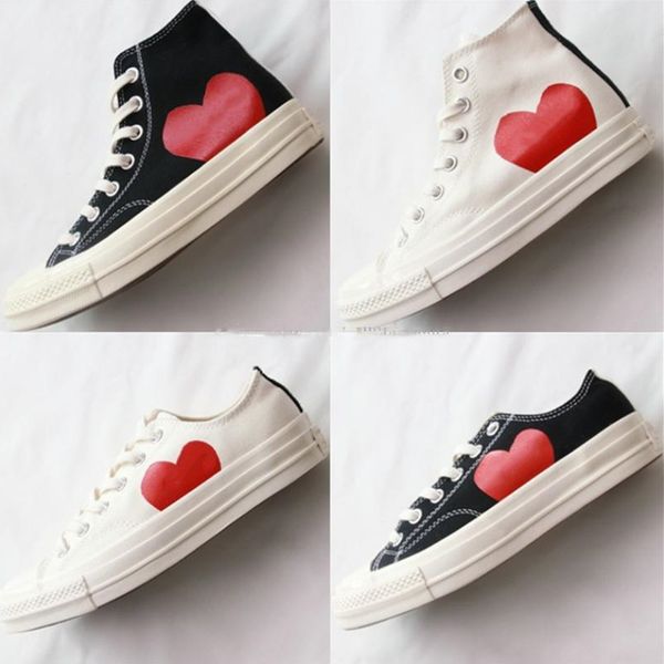play all star shoe cdgs 1970s chuck 70 hi canvas jointly big with eyes heart beige black designer casual skateboard sneakers 35-44
play all star shoe cdgs 1970s chuck 70 hi canvas jointly big with eyes heart beige black designer casual skateboard sneakers 35-44
