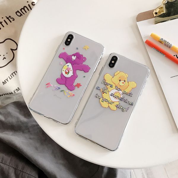 ins cute cartoon bear applicable to 8plus apple xsmax/xr mobile shell iphone 7/6s transparent soft shell
ins cute cartoon bear applicable to 8plus apple xsmax/xr mobile shell iphone 7/6s transparent soft shell