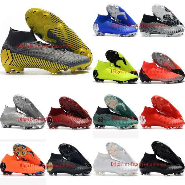 2019 mens soccer shoes Mercurial Superfly VI 360 Elite CR7 FG soccer cleats Crampons de football boots SuperflyX Ronaldo scarpe calcio
2019 mens soccer shoes Mercurial Superfly VI 360 Elite CR7 FG soccer cleats Crampons de football boots SuperflyX Ronaldo scarpe calcio