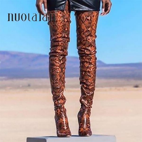 women over the knee boots leather thigh high boots 2019 autumn winter ladies fashion 10.5cm high heel long shoes woman, Black
women over the knee boots leather thigh high boots 2019 autumn winter ladies fashion 10.5cm high heel long shoes woman, Black