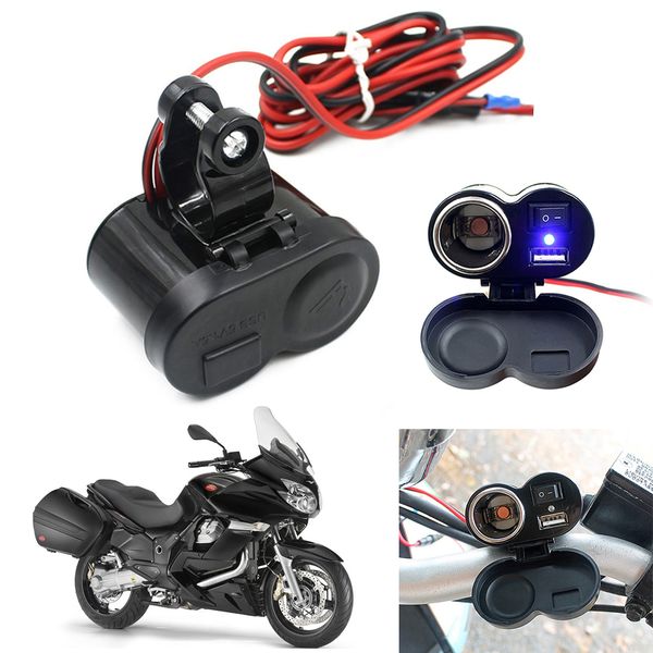 waterproof power saving flame-resistant motorcycle 12v cigarette lighter usb port power socket phone charger with switch
waterproof power saving flame-resistant motorcycle 12v cigarette lighter usb port power socket phone charger with switch