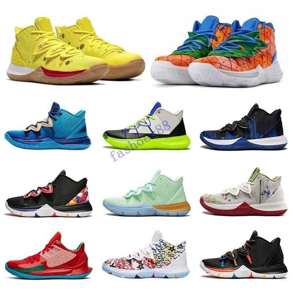 kyrie 5 5s sponge bob pineapple house men basketball shoes patrick squidward cny sandy cheeks irving mens trainers sports sneakers 7-12
kyrie 5 5s sponge bob pineapple house men basketball shoes patrick squidward cny sandy cheeks irving mens trainers sports sneakers 7-12