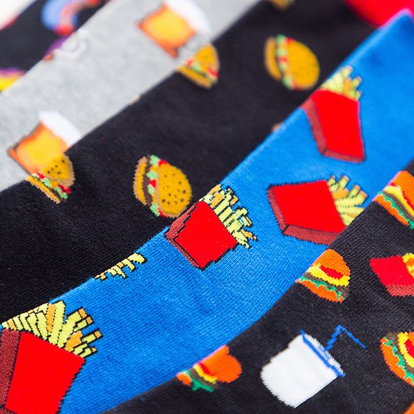 colorful dog hamburg beer pattern novelty crew socks men's funny food kawaii sokken creative casual cotton socks for male, Black
colorful dog hamburg beer pattern novelty crew socks men's funny food kawaii sokken creative casual cotton socks for male, Black