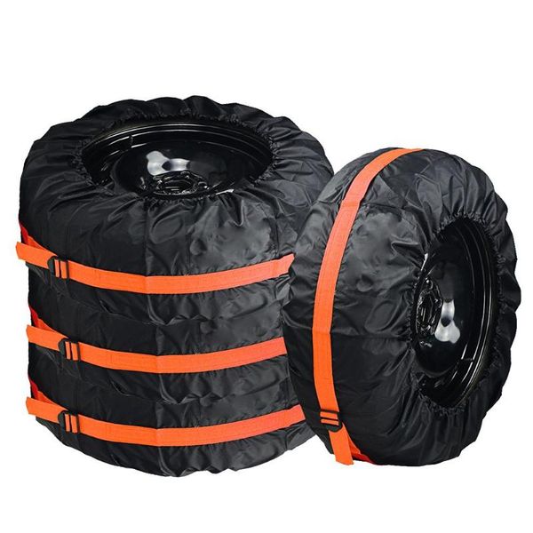 4pcs spare tire cover case with carrying handles polyester car tyre storage bag wheel protector universal dustproof tire holders
4pcs spare tire cover case with carrying handles polyester car tyre storage bag wheel protector universal dustproof tire holders