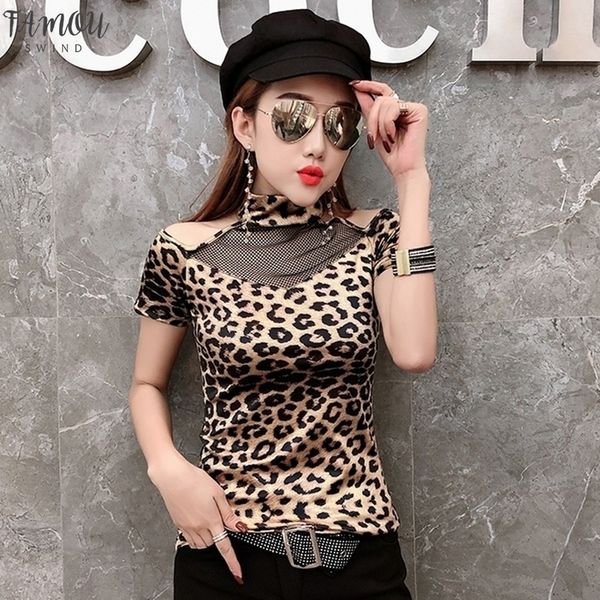 sexy с плеча лоскутные сетки tshirt 2020 летний новый leopard с коротким рукавом тонкий рубашки верхней camiseta mujer черный зеленый v шеи, White
sexy с плеча лоскутные сетки tshirt 2020 летний новый leopard с коротким рукавом тонкий рубашки верхней camiseta mujer черный зеленый v шеи, White