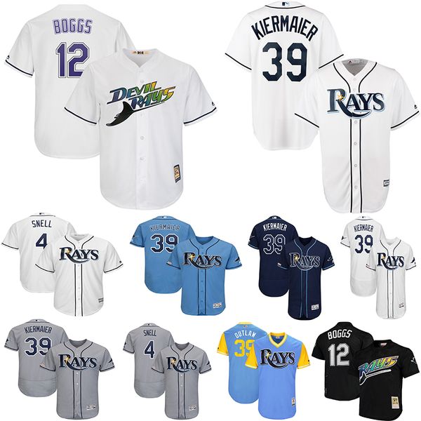 Tampa Bay Men Rays Jersey Wade Boggs Blake Snell Kevin Kiermaier Outlaw Matt Duffy Baseball Jerseys
Tampa Bay Men Rays Jersey Wade Boggs Blake Snell Kevin Kiermaier Outlaw Matt Duffy Baseball Jerseys