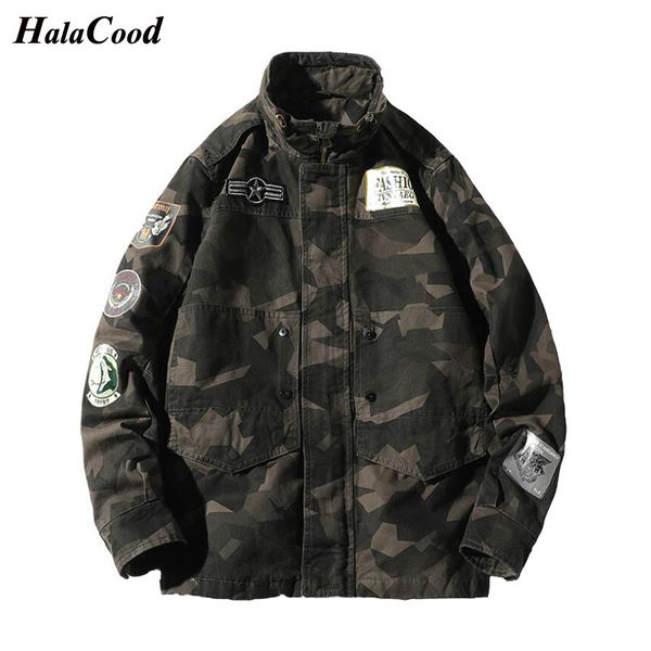 brand men fashion quality jacket camouflage coats male clothing us army tactical men's windbreaker field jacket outwear, Black;brown
brand men fashion quality jacket camouflage coats male clothing us army tactical men's windbreaker field jacket outwear, Black;brown