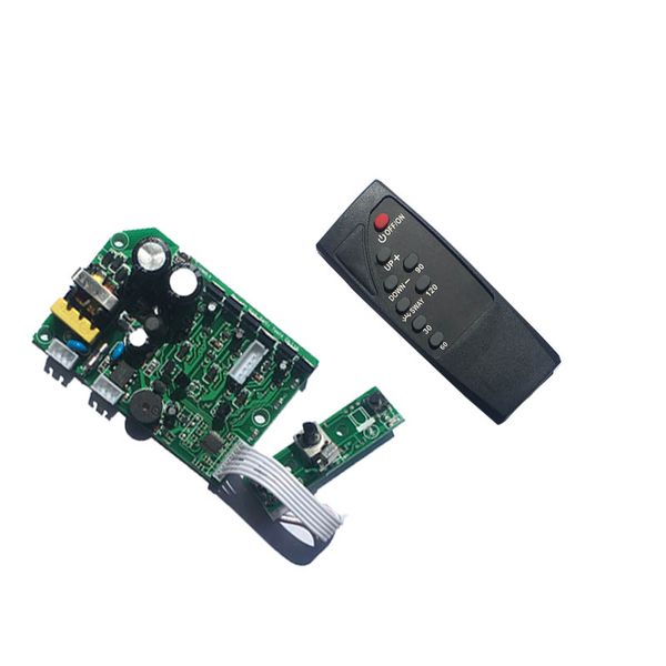 leafless fan controller control board circuit board 110v/220v with buzzer + timing remote control
leafless fan controller control board circuit board 110v/220v with buzzer + timing remote control