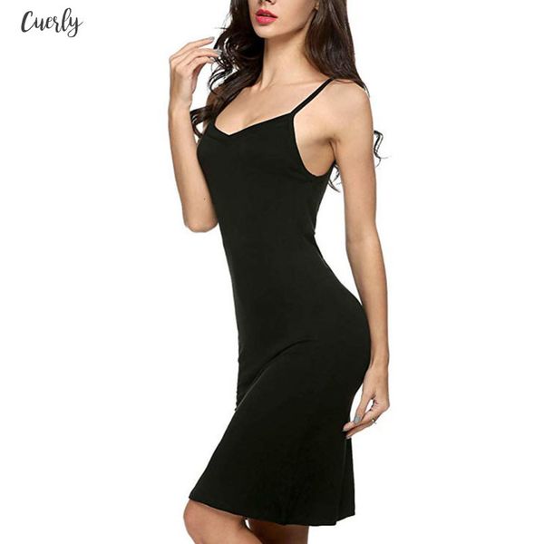 summer women dress cotton blend v neck polyester mid long dress nightwear party mid long bodycon dress solid bottoming vestido, Black;gray
summer women dress cotton blend v neck polyester mid long dress nightwear party mid long bodycon dress solid bottoming vestido, Black;gray