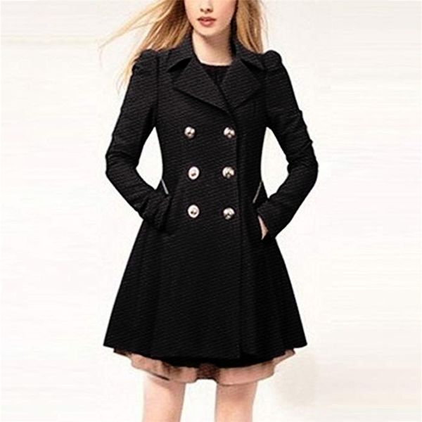 lady long elegant windbreake womens winter warm lapel stylish long parka coat trench outwear jacket trench coat, Black;brown
lady long elegant windbreake womens winter warm lapel stylish long parka coat trench outwear jacket trench coat, Black;brown